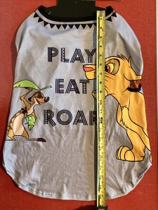 Secondary image for the The Lion King Pet Apparel Size X-Large Auction Item