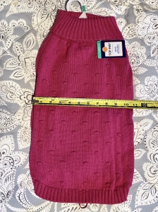 Secondary image for the Top Paw Pink Pet Apparel Size Large Auction Item