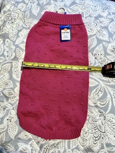 Secondary image for the Top Paw Pink Pet Apparel Size X-Large Auction Item