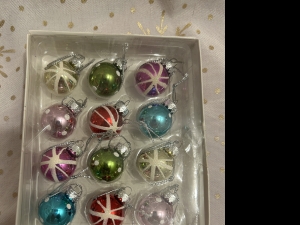 Primary image for the Kurt Adler Set Of 12 Mini European Style Ornaments Auction Item