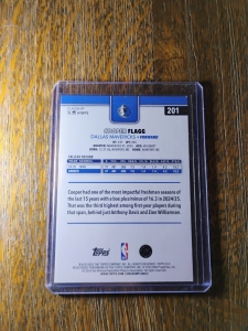 Secondary image for the 2025-26 Topps Basketball #201, Cooper Flagg RC, Mavericks  Auction Item