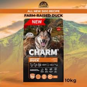 Primary image for the Charm (DOG)  Farm-Raised Duck, 10kG. - damage: tear/puncture/seal (CHARM:  MIX/MATCH 2 bags per person) Auction Item