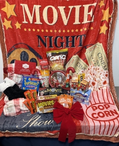 Primary image for the 3rd Grade - Santa's Family Movie Night Basket Auction Item
