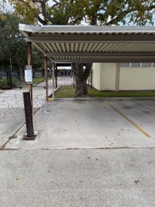 Primary image for the Covered Principal's Parking Space for the School Year. Auction Item