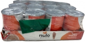 Primary image for the Nulo (CAT) Turkey & Chicken recipe, 12 x 12.5 oz - damaged pkg/cans Auction Item