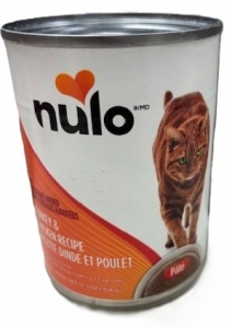 Secondary image for the Nulo (CAT) Turkey & Chicken recipe, 12 x 12.5 oz - damaged pkg/cans Auction Item