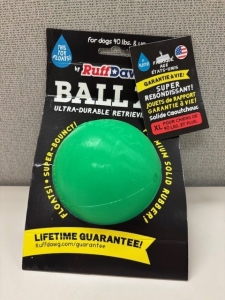 Primary image for the Ruff Dawg Ball XL, green - damaged pkg Auction Item