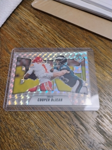 Primary image for the Cooper DeJean/Mosaic 2025/Silver Parallel/Bang Insert/Eagles  Auction Item