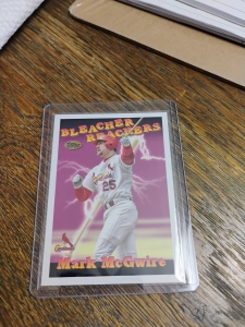 Primary image for the Mark McGwire/2025 Topps Update/Bleacher Reachers Insert/Cardinals  Auction Item