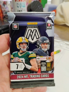 Primary image for the Mosaic Football Pack, 7 Cards, 2024  Auction Item