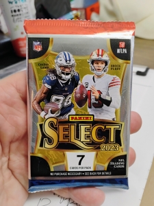 Primary image for the Select Football Pack 2023, 7 Card Pack  Auction Item