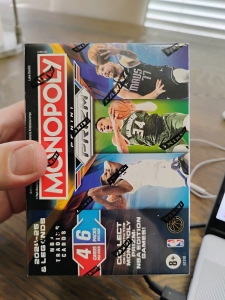 Primary image for the 2024-25 Panini Monopoly Basketball Blaster Box Auction Item