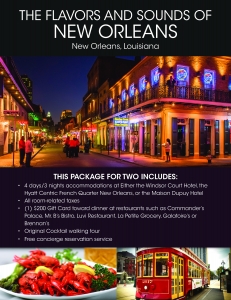 Secondary image for the Flavors and Sounds of New Orleans Auction Item