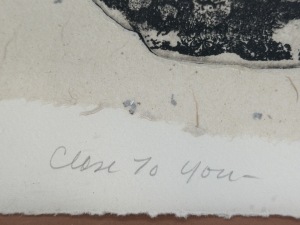 Secondary image for the SIGNED LITHOGRAPH Auction Item