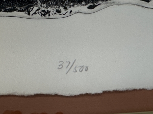 Secondary image for the SIGNED LITHOGRAPH Auction Item