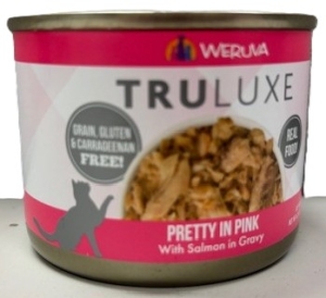 Primary image for the CAT Weruva Salmon in Gravy 24 x 6 oz Cans Damaged Pkg/Dents Auction Item