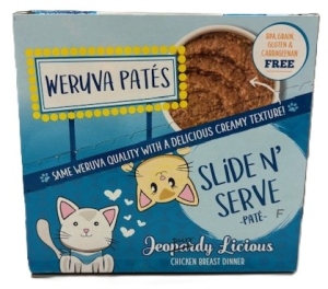 Primary image for the CAT Weruva Slide & Serve 12 x 2.8 oz Pouches Damaged Pkg Auction Item