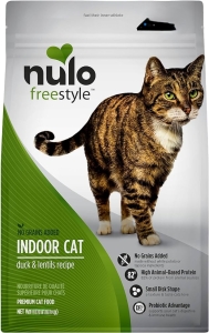 Primary image for the CAT Nulo Indoor Cat Duck & Cod Recipe 12lb Damaged Pkg Auction Item