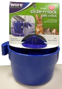 Primary image for the Ware Slide N Lock Pet Crock (NEW) Auction Item