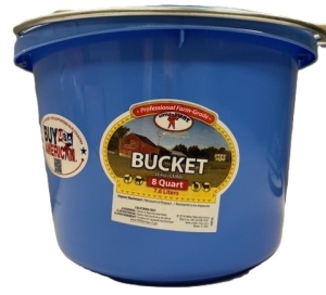 Primary image for the Bucket 8 quart, blue Damage Auction Item