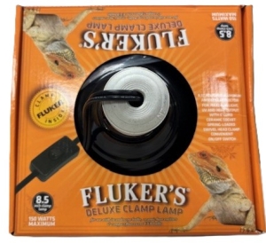 Primary image for the Fluker's Clamp Lamp Damaged Pkg Auction Item