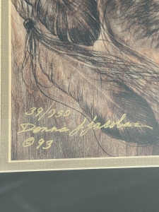 Secondary image for the LIMITED EDITION LITHOGRAPH BY DONNA JACOBSON Auction Item
