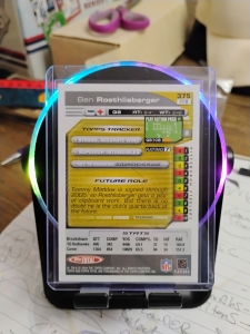 Secondary image for the 2004 Topps Total Football #375, Ben Roethlisburger RC, Steelers/EX Auction Item