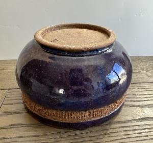 Secondary image for the HANDMADE POTTERY BOWL & SHOT GLASSES Auction Item