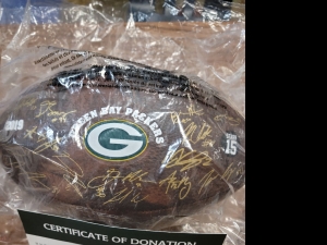 Secondary image for the 2019 signed Green Bay Packer Football Auction Item