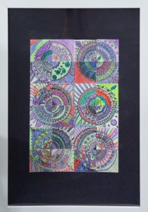 Primary image for the 6A - Coloured Mandala  Auction Item